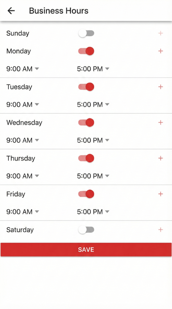 Business Hours